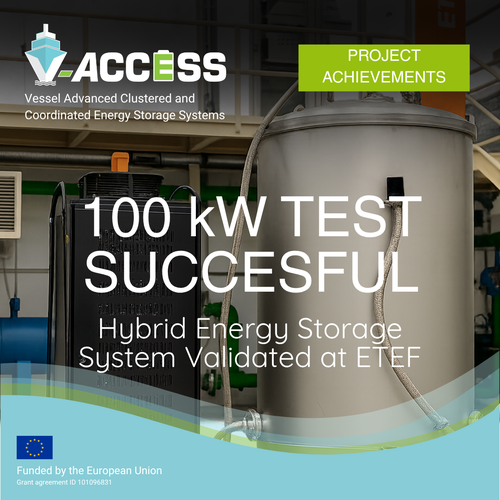 100 kW Lab Test at ETEF Supercapacitor HESS Successfully Validated